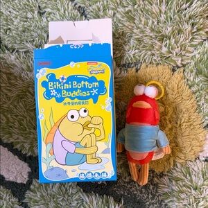 Popmart SpongeBob bikini bottom plush pendant